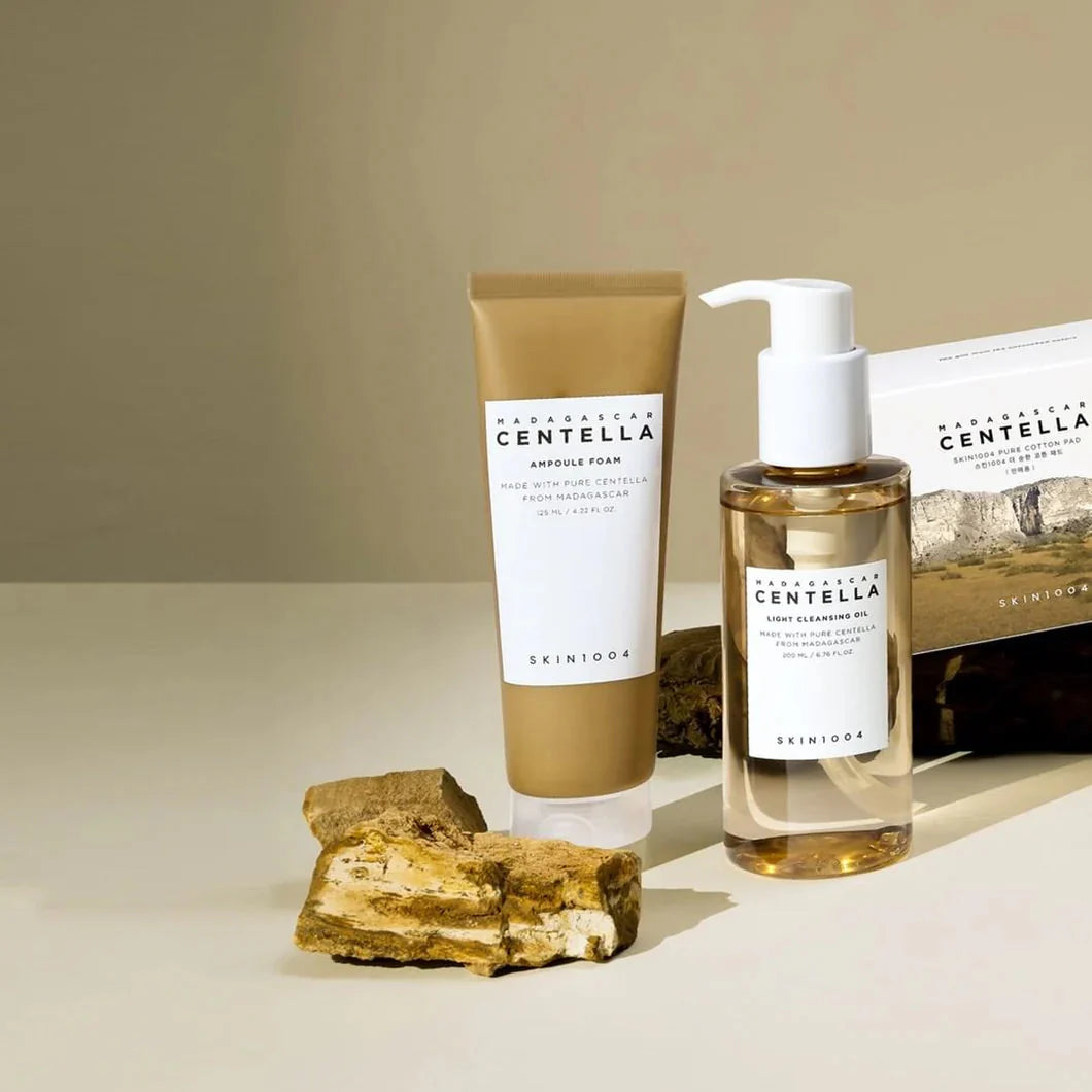 SKIN1004 Centella Double Face Cleansing Set Exfoliating Calming & Hydrating